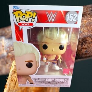 Cody Rhodes funko # 152 (nib) With pop protector